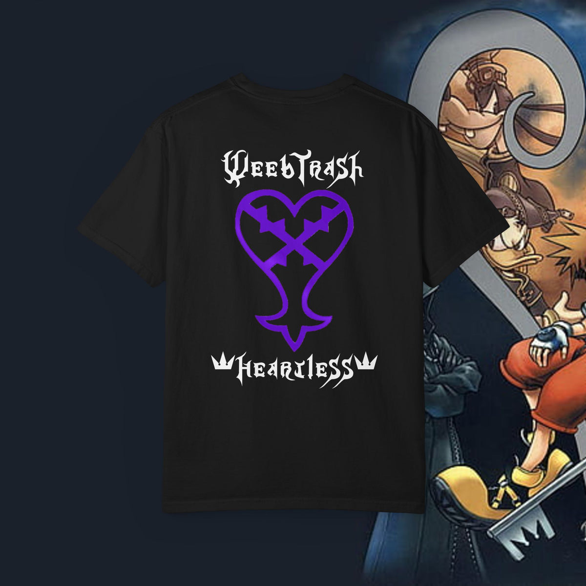 WeebTrash Heartless Kingdom Hearts (Limited Drop) T-shirt